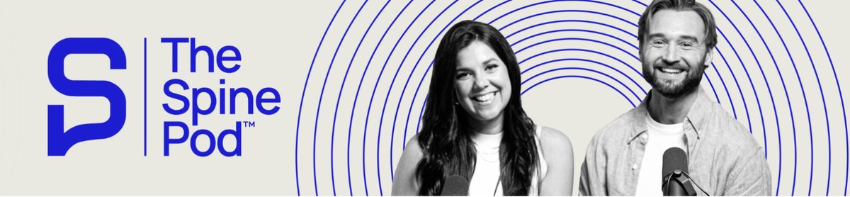 LaliSekhonMD's tweet photo. Life, the Universe and Everything! Humbled to discuss a ton of spine topics like innovation, healthcare, social medial, SpinePoint and more with Brady Riesgraf and Courtney Schutze. We had fun with this one! . Check out their podcasts:
https://t.co/NOFUxLly9r https://t.co/OkNZbdg87n