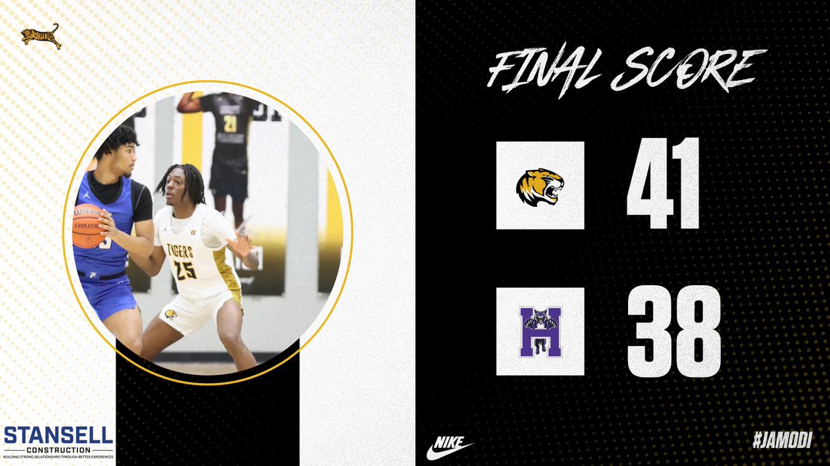 Mount Pleasant Tigers Basketball (@mptigerbskb) on Twitter photo 🏀 Final Score vs Hallsville 🏀
Leading Scorers
<a href="/CarterChism/">Carter “Cash” Chism</a> 17pts
<a href="/reggiewebster55/">Reggie Webster</a> 10pts
Tigers move to 8-1 in district and 19-4 overall. Next game @ Home vs Texas High, Friday 1/17 @ 7:30pm.
#jamodi 🏀 Final Score vs Hallsville 🏀
Leading Scorers
<a href="/CarterChism/">Carter “Cash” Chism</a> 17pts
<a href="/reggiewebster55/">Reggie Webster</a> 10pts
Tigers move to 8-1 in district and 19-4 overall. Next game @ Home vs Texas High, Friday 1/17 @ 7:30pm.
#jamodi