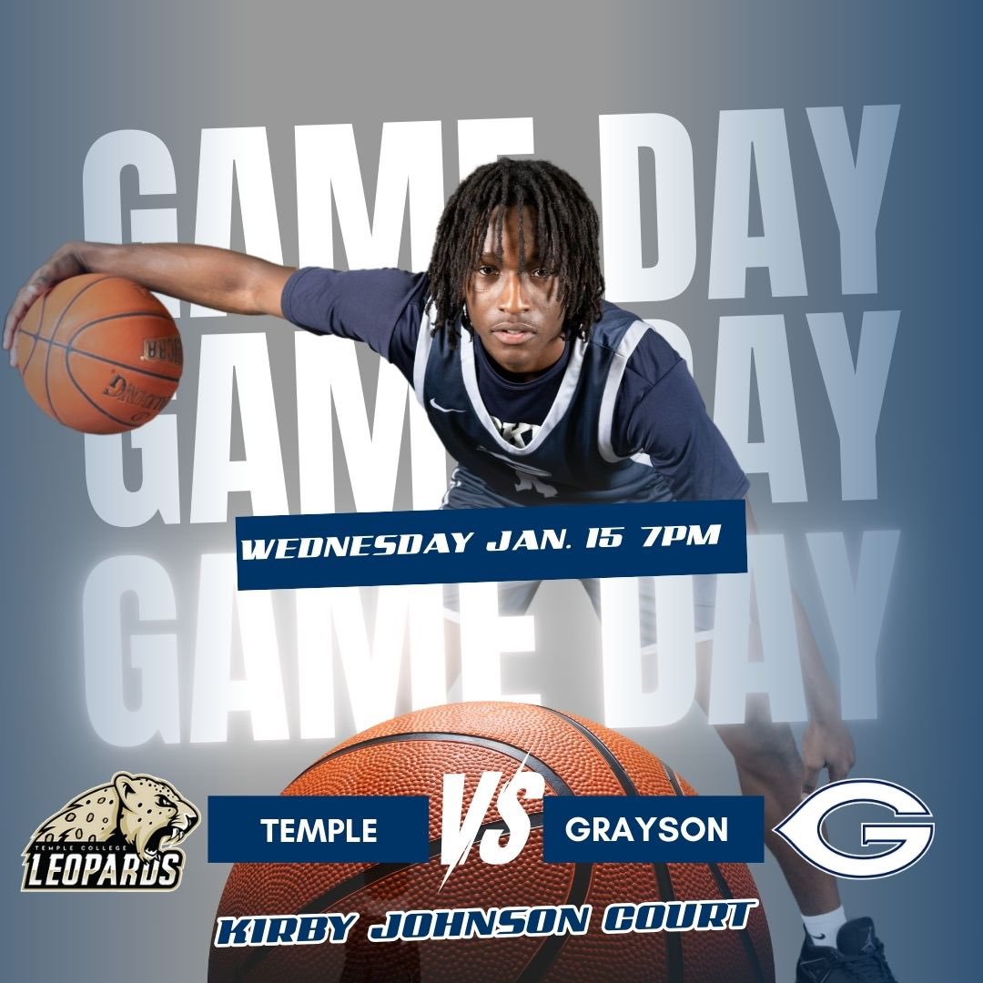 Back at it for 🚨GAMEDAY🚨

🆚 Temple 
⏰7pm 
📍Kirby Johnson Court; Temple, TX
📺 tinyurl.com/5ar3ak95