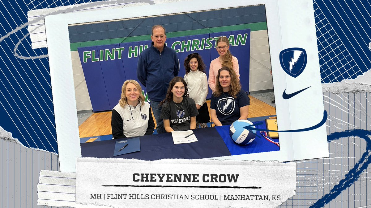 SIGNED!! Welcome Cheyenne Crow to the Thunder Volleyball family! #rollthunder