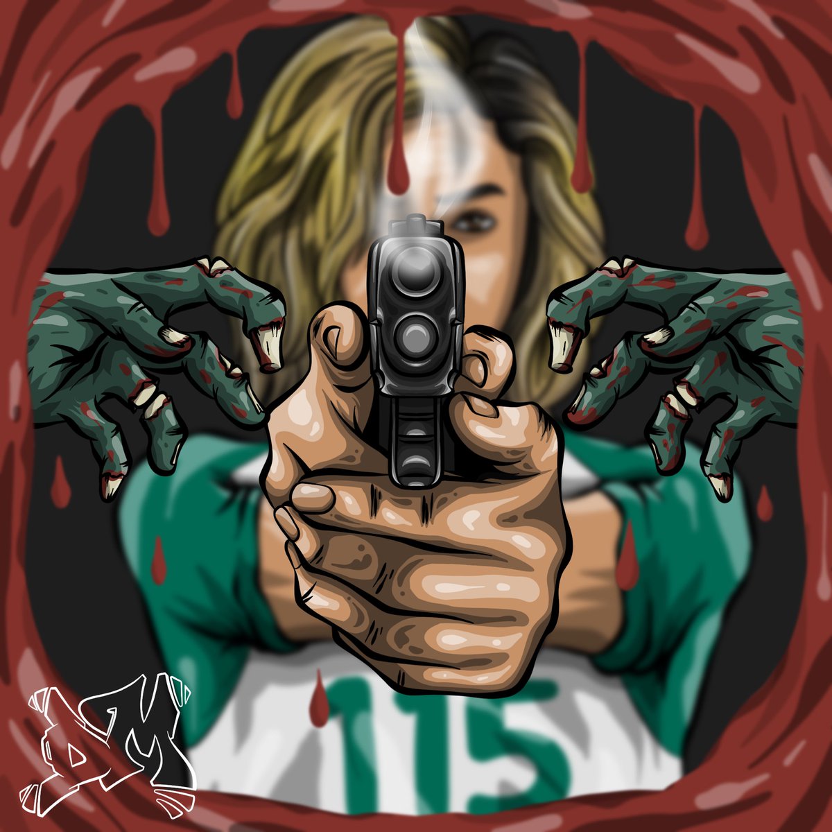 MadArtistik's tweet photo. Happy 115 day!!! Drawing I did for today🧟‍♂️ @Treyarch #115Day https://t.co/yywEynDoC6