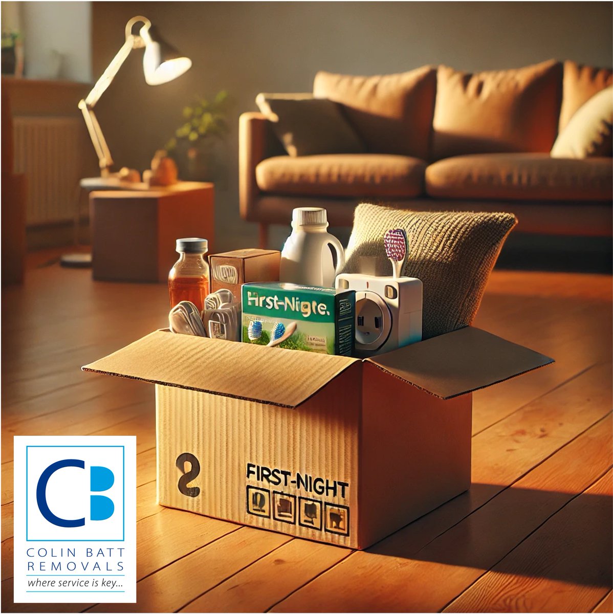 Moving soon? Here’s a pro tip: Always pack a ‘first-night’ box with essentials like toiletries and chargers. You’ll thank us later!
Check out our website for moving tips and advice - colinbattremovals.co.uk/hou.../moving-…
#MovingTip #MovingHouse #Packing #ColinBattRemovals #WhereServiceIsKey