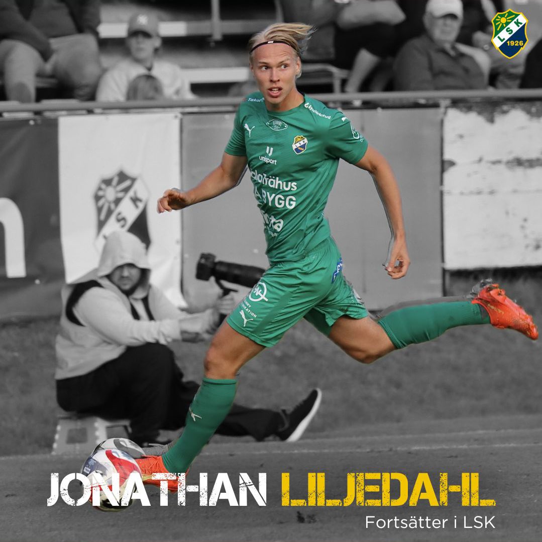 ”Lilja” är klar för en fortsättning i LSK-tröjan! 🤩💚

📎 På LSK.se kan du ta del av en intervju där vi bland annat får reda på vad han gillar med LSK, om pingisbordets inverkan ifjol och vad han har för mål med årets säsong.

#viärLjungskile #Ettanfotboll