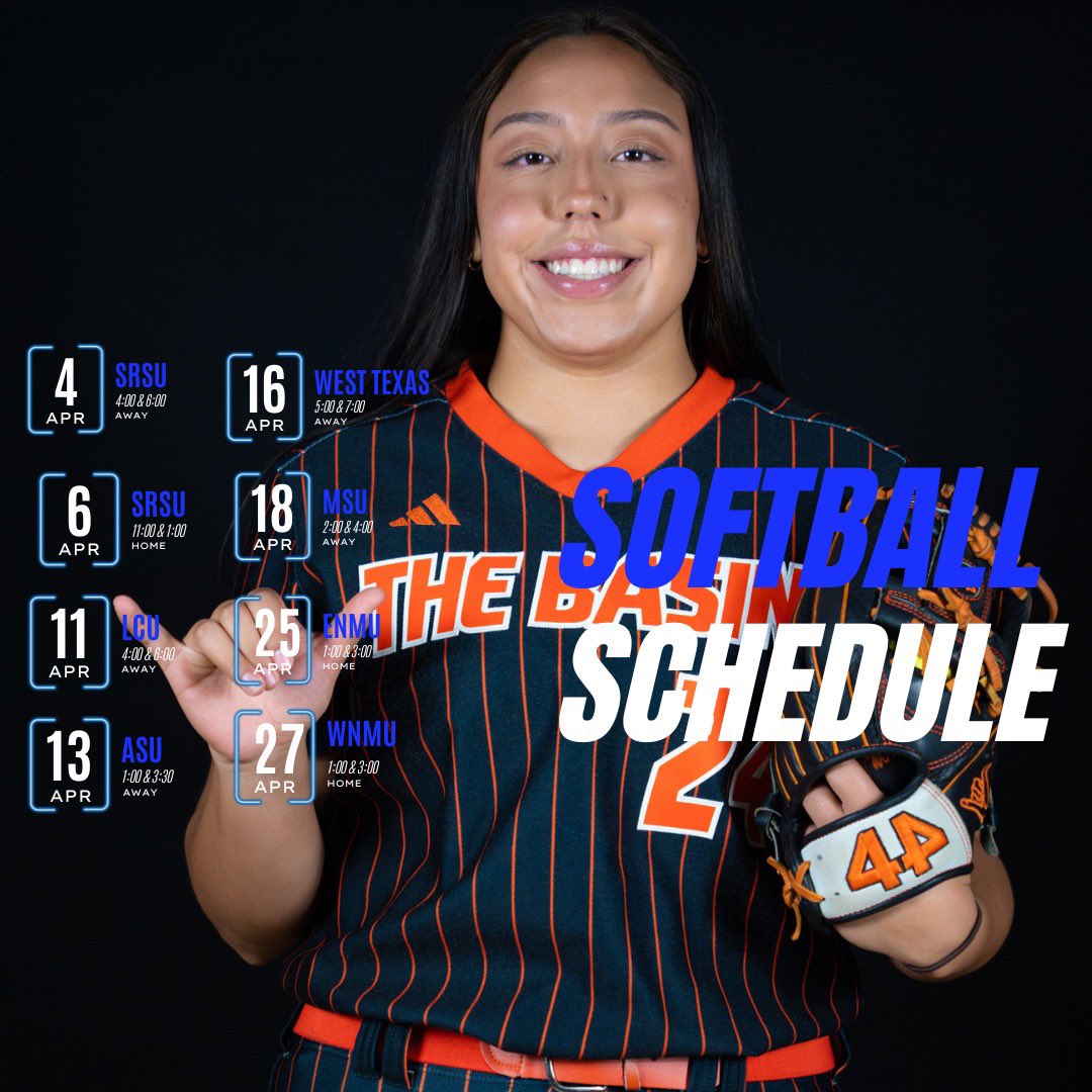utpb_softball's tweet photo. Falcon softball is around the corner 💪🏻🥎 
Here’s our schedule 
#FalcYeah https://t.co/2bPlh9MxWb