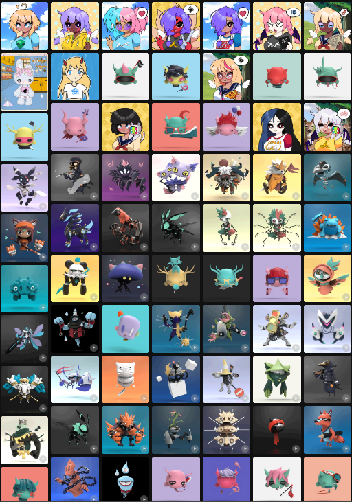 LikeAWanton's tweet image. Niche, Catchy, &amp;amp; Cute NFT Creators  🫶
OG Gold Standard 🥇- @SuperNfty
Appreciation 😍 @uglywaifunft /@jamesmakan 
Mint Moe Cuteness🌸 @Moelady_  
Mint LuckyNeve Cuteness🐇 @MikimiWorld  
Building Bullish Community🥕 @RoguesNFT 

🎁Some Collections include Holder Rewards 🎁