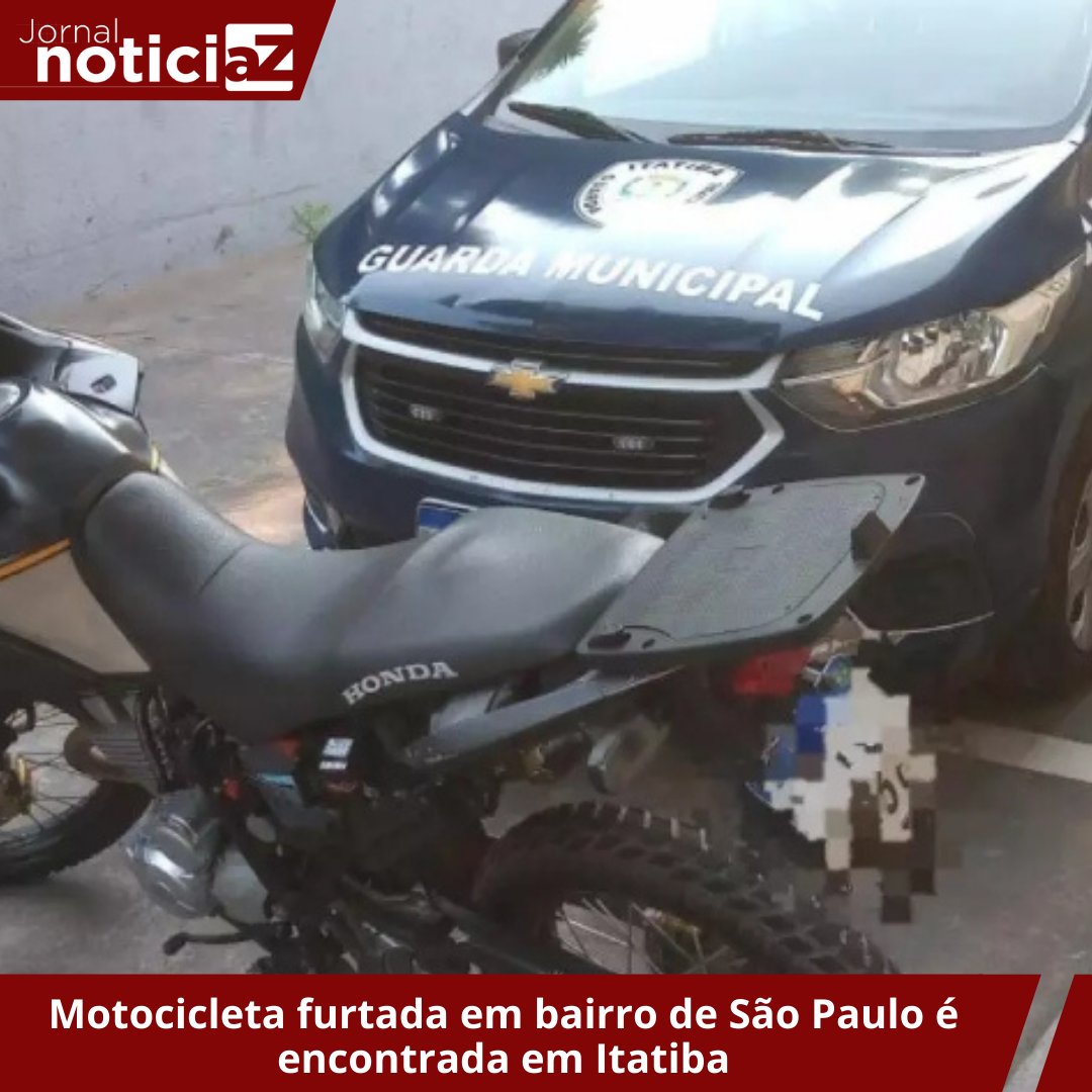 RNoticiaz's tweet photo. Uma motocicleta furtada em São Paulo foi encontrada pela polícia em um bairro da cidade de Itatiba nesta terça-feira (14).

https://t.co/8JajXXzqCG https://t.co/sXBKl4eQ3O