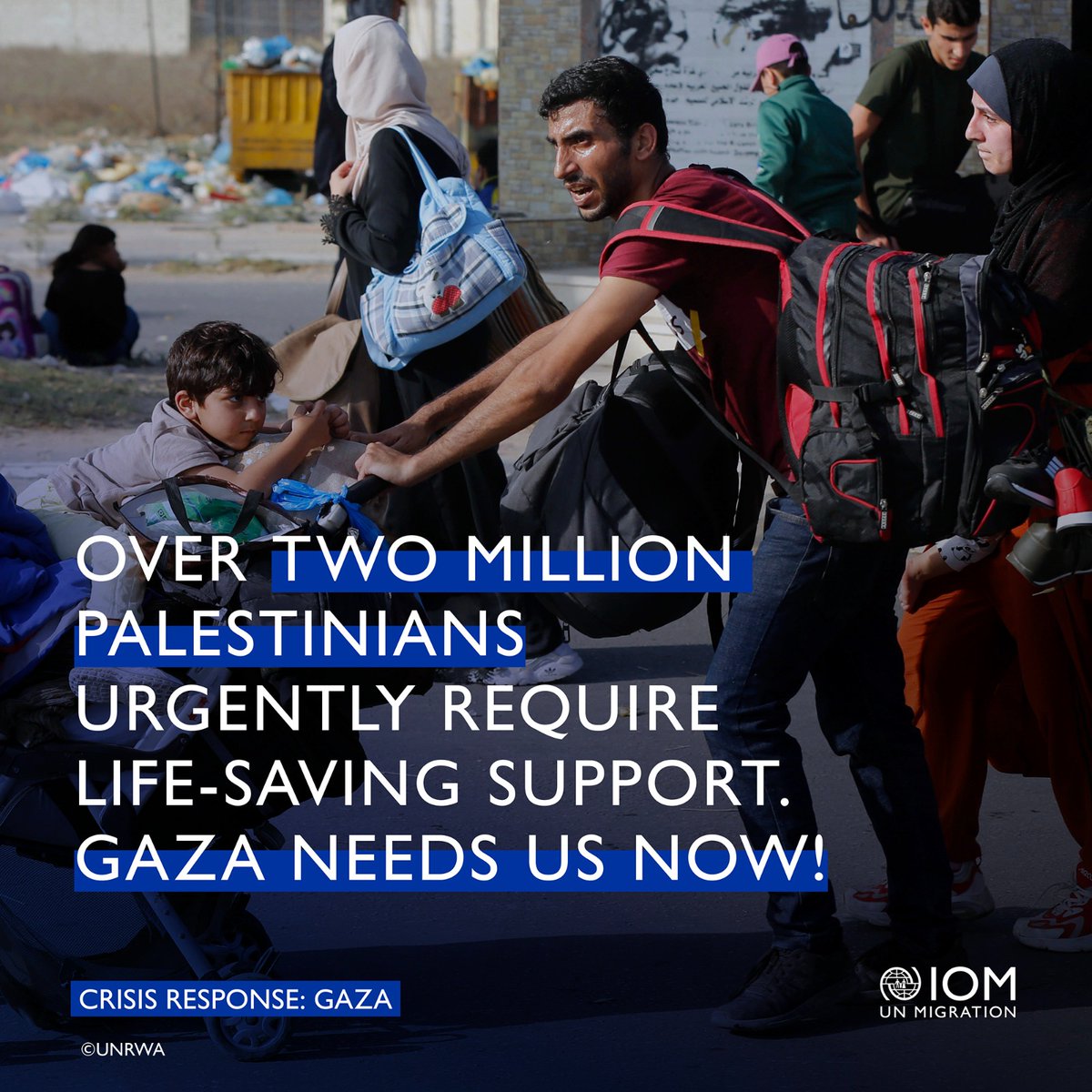 After more than a year of unimaginable suffering, the #GazaCeasefire offers a glimmer of hope for families desperate for peace and relief. 
 
IOM stands ready to deliver lifesaving aid—but swift, safe, and sustained access is critical to reach those who need it most.