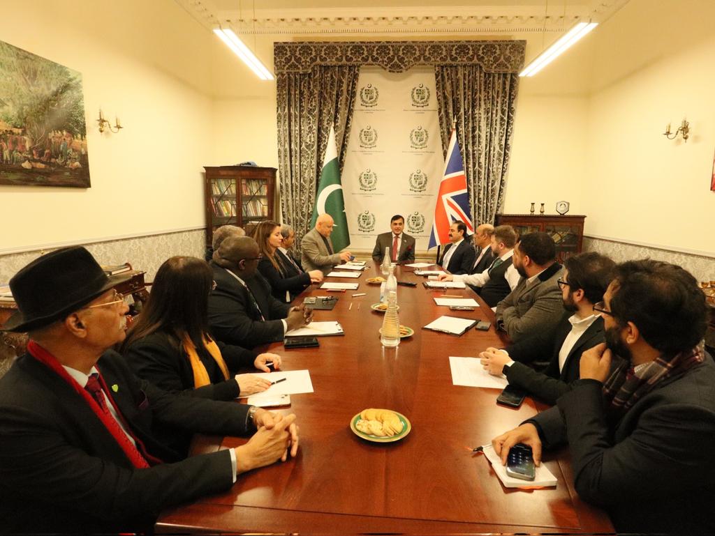 High Commissioner of Pakistan to UK, Dr. Mohammad Faisal <a href="/DrMFaisal/">Dr Mohammad Faisal</a> hosted a 12-member delegation from the UK’s travel and tourism industry. 

The High Commissioner assured full support and facilitation for their high level engagements in #Pakistan. The delegation, led by CEO