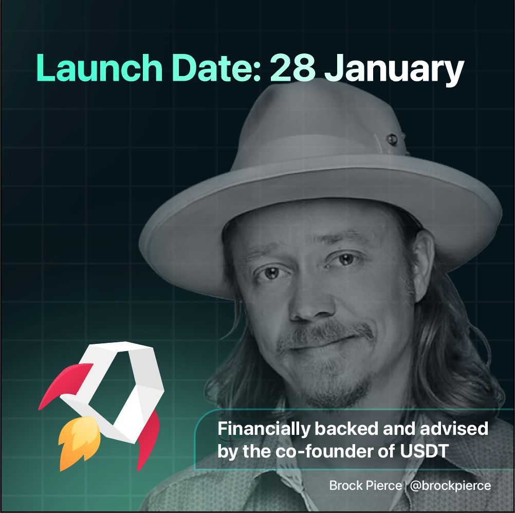 🚀 Mark Your Calendars! The EstateX Launch is officially happening on 28th  January! 🌍 Backed and advised by none other than Brock Pierce, co-founder  of USDT and a blockchain visionary. The future