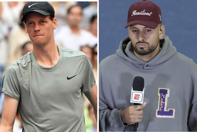 viaggrego's tweet photo. #Kyrgios (dopo i #continui ed ingiustificati #Attacchi al ns. amato #Sinner ) viene #Umiliato (anche) dal principale #Quotidiano #Australiano: "#Farnetichi. Ora #Taci per #Sempre "! Leggi Qui: https://t.co/UNeX8xsMUk https://t.co/NBDrq8fbJI