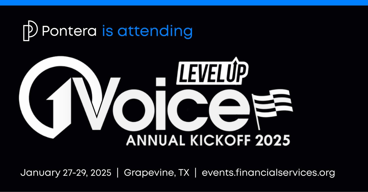 <a href="/Pontera/">Pontera</a> is gearing up to attend the <a href="/FSIwashington/">Fin. Svcs. Institute</a> #OneVoice2025 conference later this month. We can’t wait to connect with our industry partners in the FSI, meet some future partners, and “Level Up” for the coming year. See you there! #401k #retirement #fintech #retirement