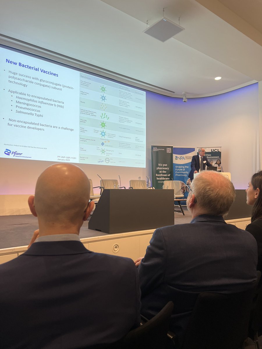 Oksana Pyzik (@oksanapyzikucl) on Twitter photo Prof Calman MacLennan making the case for expanding pharmacy-based vaccination đź’‰ to boost national vaccine coverage at the <a href="/ucl/">UCL</a> <a href="/rpharms/">Royal Pharmaceutical Society</a> <a href="/NPA1921/">National Pharmacy Association</a> Annual Lecture. <a href="/School_Pharmacy/">UCL School of Pharmacy</a> <a href="/zubirahmed/">Dr Zubir Ahmed MP</a> Prof Calman MacLennan making the case for expanding pharmacy-based vaccination đź’‰ to boost national vaccine coverage at the <a href="/ucl/">UCL</a> <a href="/rpharms/">Royal Pharmaceutical Society</a> <a href="/NPA1921/">National Pharmacy Association</a> Annual Lecture. <a href="/School_Pharmacy/">UCL School of Pharmacy</a> <a href="/zubirahmed/">Dr Zubir Ahmed MP</a>
