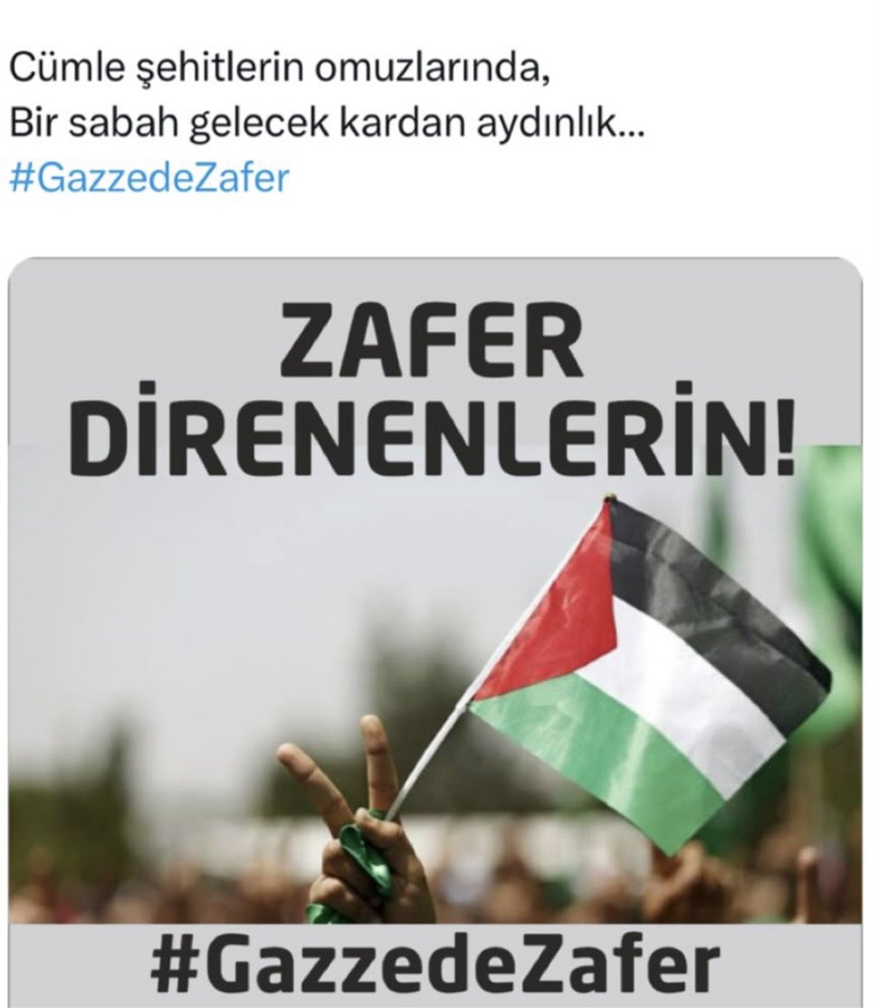 Zafer inananlarındır elhamdülillah