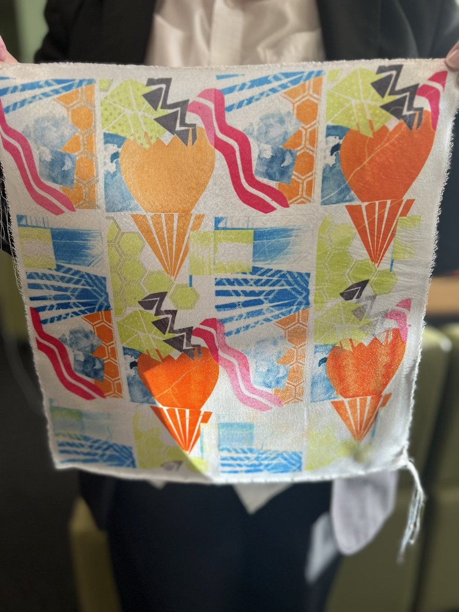 Stunning repeat patterns being created by Year 9 Textiles 😍  can't wait to see more as the week goes on <a href="/MaestegSchool/">Maesteg School</a> #Textiles