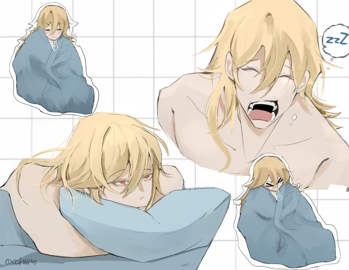 Sleepy Kaveh #Kaveh #GenshinImpact