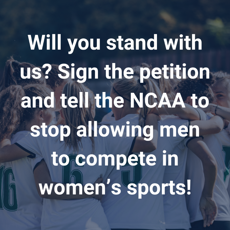 ADFLegal's tweet photo. Every male in women’s sports displaces a female athlete. At SJSU, Brooke Slusser faces privacy and fairness violations as coaches assigned her to room with a male teammate. The NCAA refuses to act. Stand with other supporters—sign the petition to protect women’s sports today!
