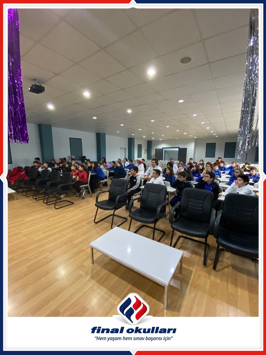 TÜRK KIZILAY ERZURUM ŞUBESİ TARAFINDAN ORTAOKUL ÖĞRENCİLERİMİZE AFED YÖNETİMİ SEMİNERİ VERİLDİ.