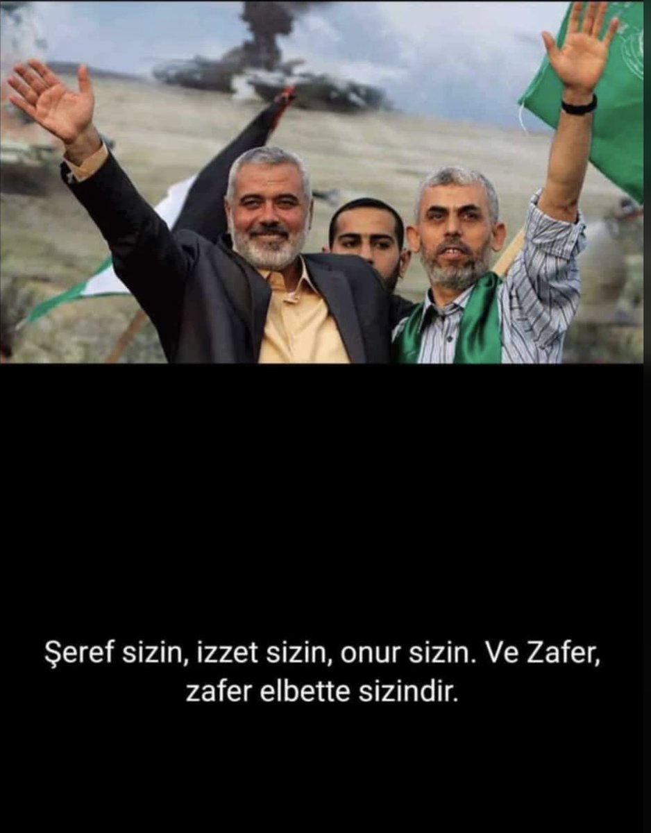 Dünya'nın en mert, en ahlaklı, en şerefli, en korkusuz, en müslüman insanları hiç kuşkusuz gazze'lilerdir...

Kaçmadılar, topraklarını terketmediler, şehit verdiler, gazi oldular ama asla ruhlarını satmadılar...

#SONDAKİKA #Gaza #Gazze #Hamas
#kassamtugayları