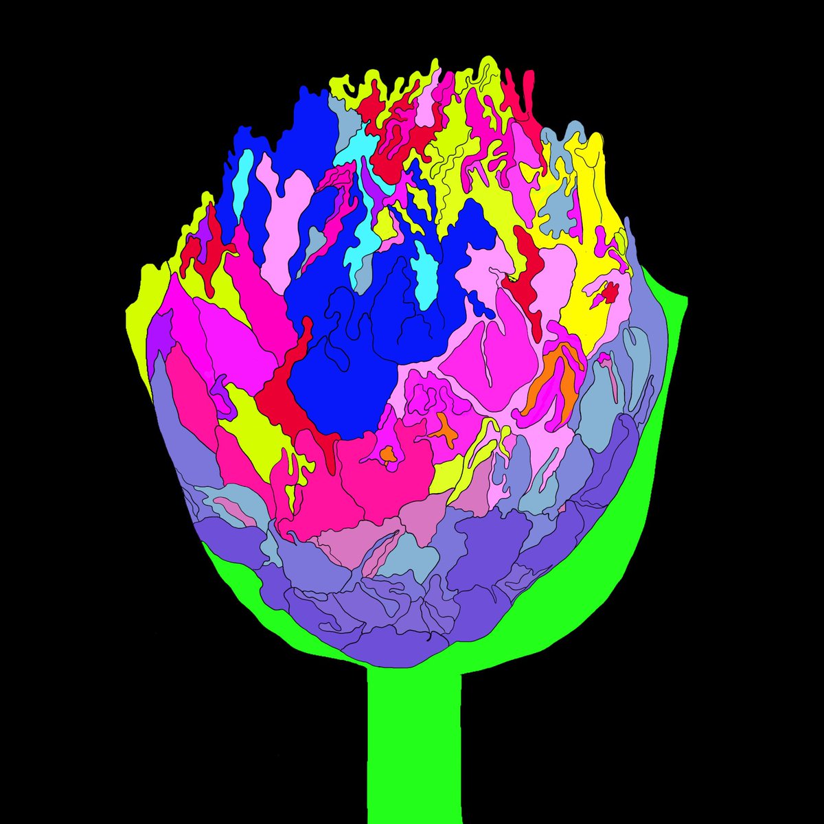 Psychedelic Flowers - 5 

rarible.com/token/0xc91544…