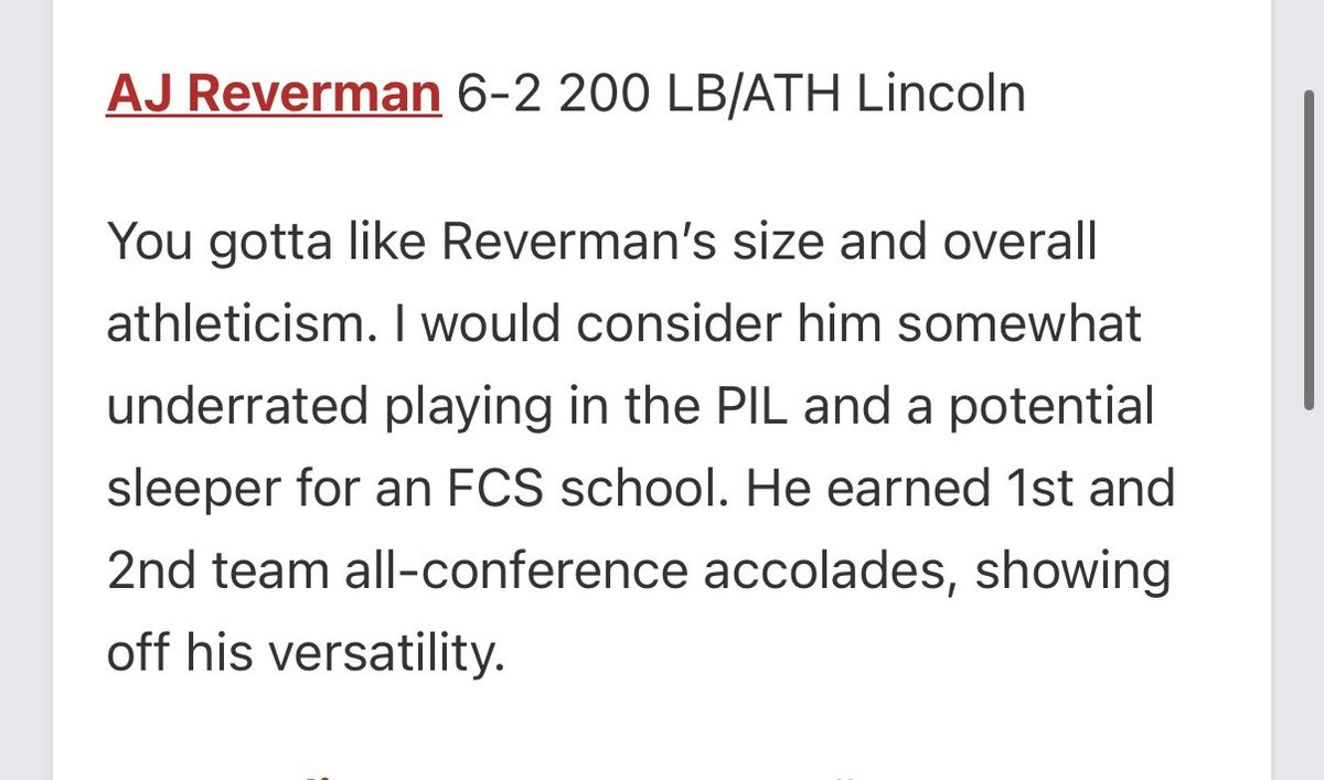 Appreciate the write up <a href="/JordanJ_/">Jordan Johnson</a>! <a href="/CoachSchnaufer/">Cody Schnaufer</a> <a href="/LHSCardFootball/">Lincoln Cardinal Football</a>