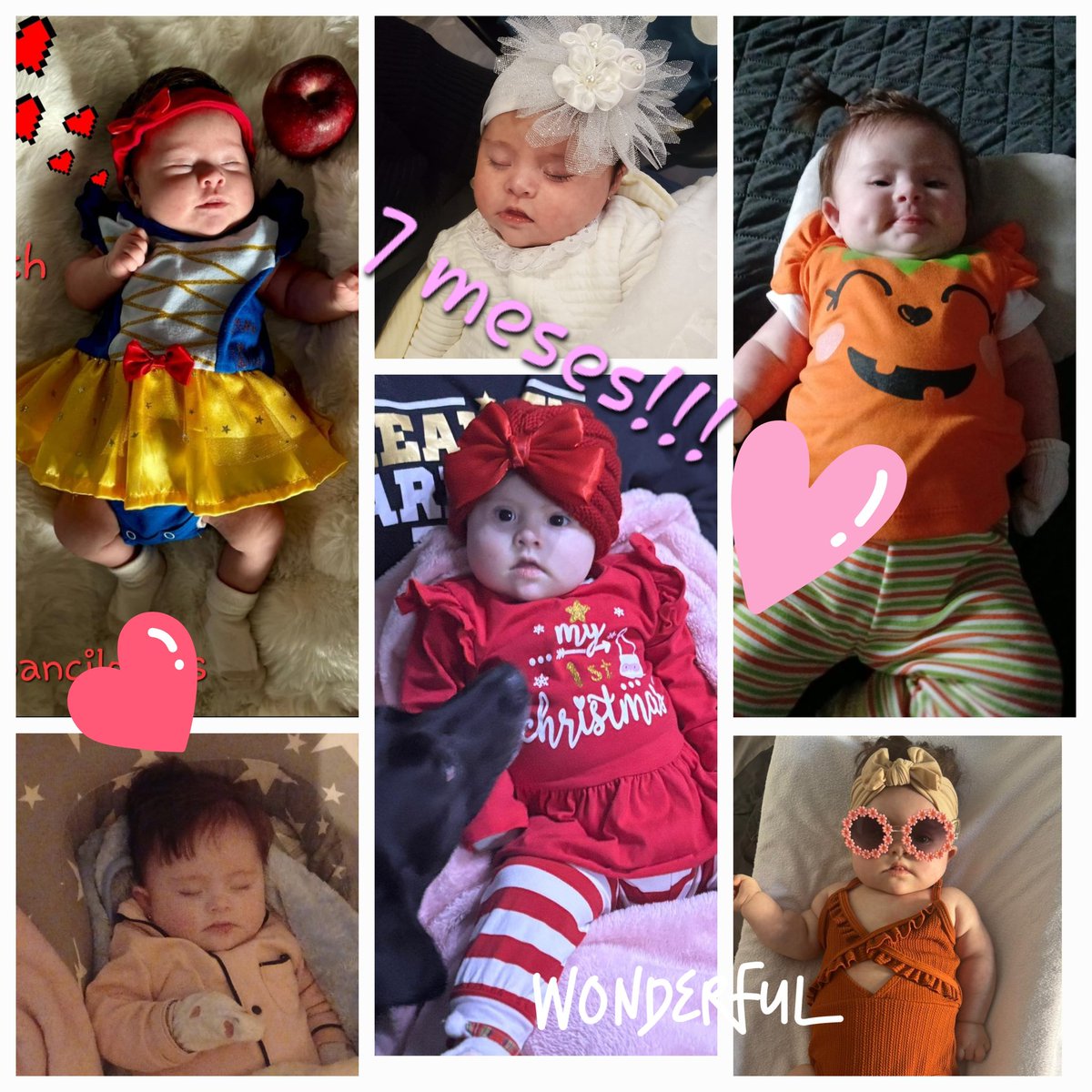 El tiempo vuela!!! Mi Garbancita abandonó el consomé apenas ayer y ya hoy está enorme 😍 7 meses y contando que llegó mi más grande luz!!! #Garbancilovers 💖♥️ #LucianaBby