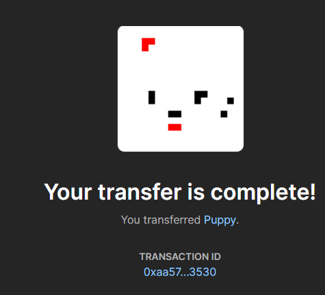 Only First 100  nice people will get Puppy nft just havin fun😆🐶
 
1) Drop your eth address to get some of Puppy Airdrop    

2) Just RT my 📌if you want    

#Airdrop #NFTGiveaway #NFTGiveaways #NFTs