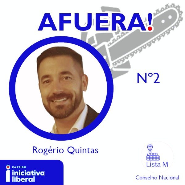 MileistasPT's tweet photo. Nº2 - Lista M
Rogério Quintas @Carlitosgalatic
Estado eficiente e ao serviço das pessoas. #ListaM https://t.co/A1QNpItMg9