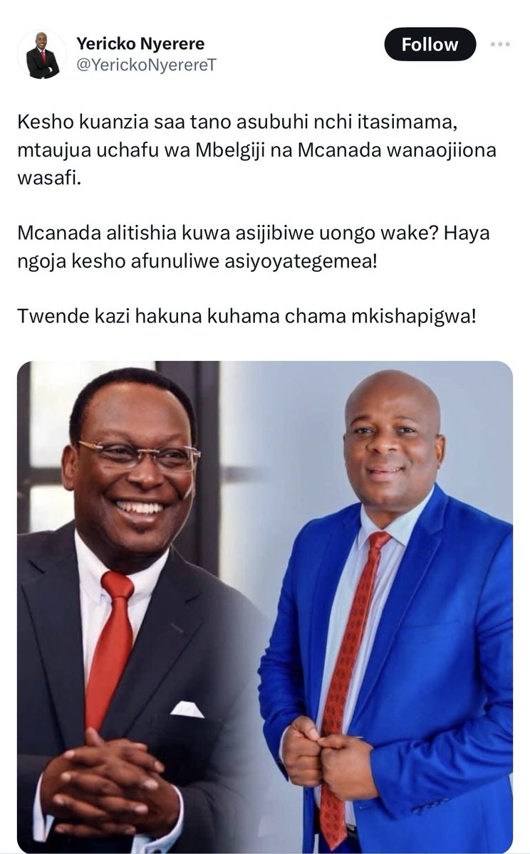 Christian Bwaya tweet media