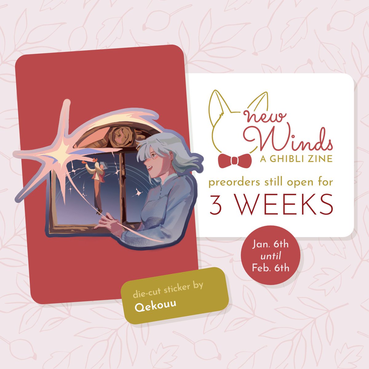 🌱PREORDERS COUNTDOWN🌱

Our shop is open for three more weeks! Don't forget to get yourself something~