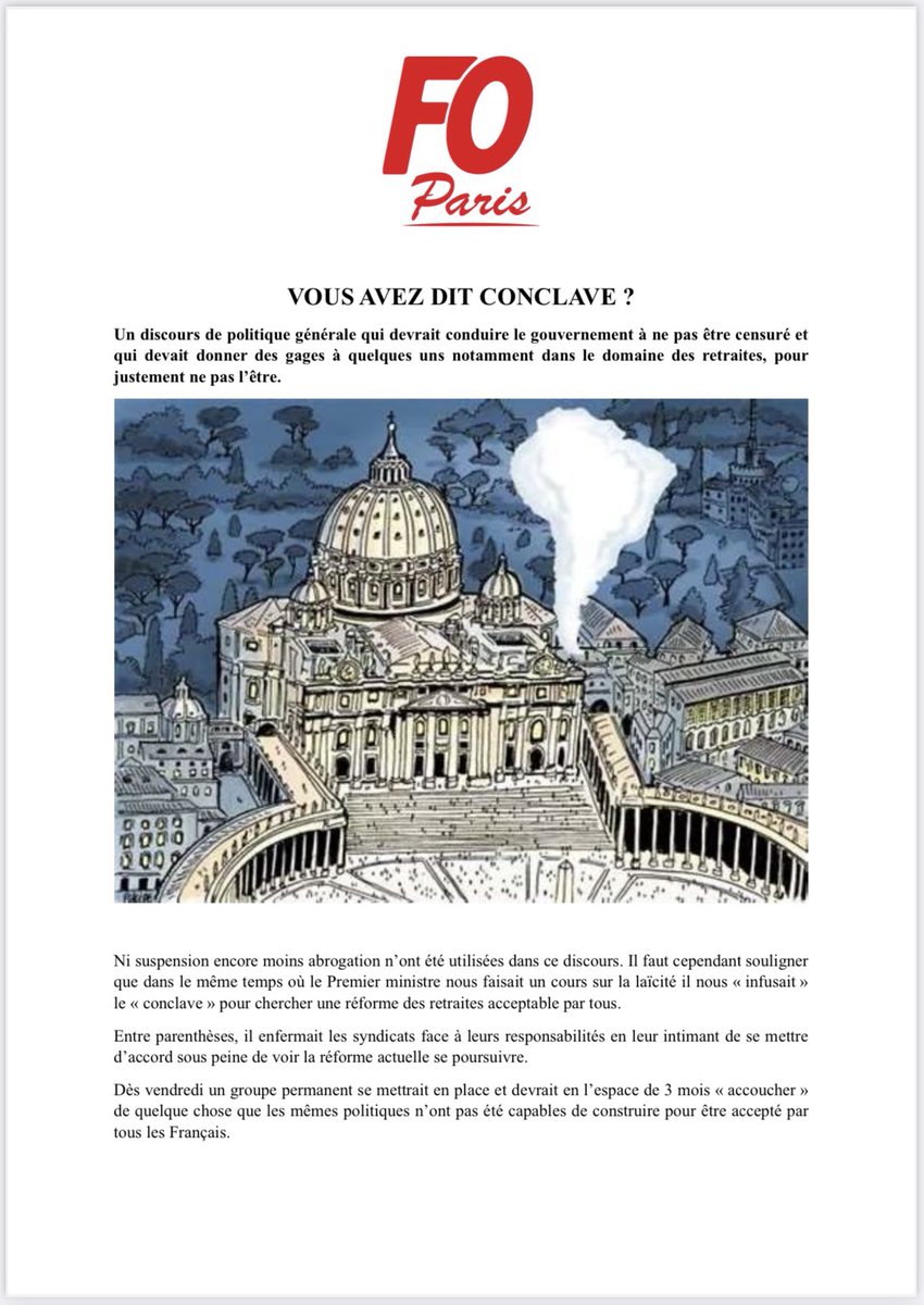 FO PARIS tweet media