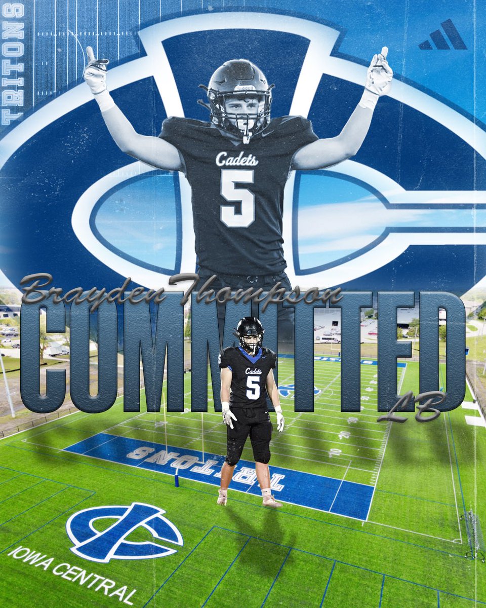 Brayden Thompson (@brayden16129203) on Twitter photo After a great visit at <a href="/TritonNation/">Iowa Central Football</a> and a conversation with <a href="/BDonovan07/">Bailey Donovan</a> I am excited to announce my commitment After a great visit at <a href="/TritonNation/">Iowa Central Football</a> and a conversation with <a href="/BDonovan07/">Bailey Donovan</a> I am excited to announce my commitment