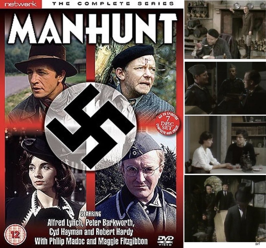 SaveRedlandLibr's tweet photo. 8pm TODAY on @TalkingPicsTV
From 1970, Ep 7 (of 26) of #WW2 #Drama📺 “Manhunt” - "Better Doubt Than Die " directed by #CyrilCoke & written by #HarryGreen
🌟#AlfredLynch #PeterBarkworth #CydHayman #BernardHepton #LeslieFrench #PeterCellier #PeggyAnnWood #MichaelBeint https://t.co/v7gP0tDedS
