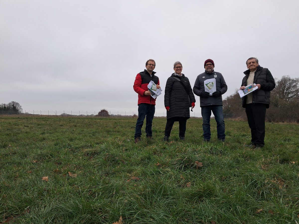 We met with the Independent Ecologist and an officer from Natural England regarding Middlewick.

They are clear that the report produced by the MoD was based on poor data and that the area around Abbots Road is some of the most valuable land for biodiversity.