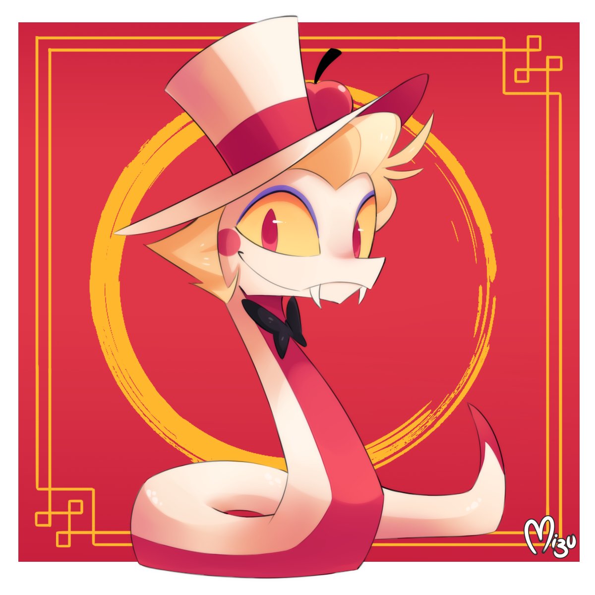 BlazeMizu's tweet photo. Snaaaakes 🐍

#HazbinHotel #HelluvaBoss #LuciferHazbinHotel #SirPentiousHazbinHotel #StrikerHelluvaBoss https://t.co/0Si2VU4zOF
