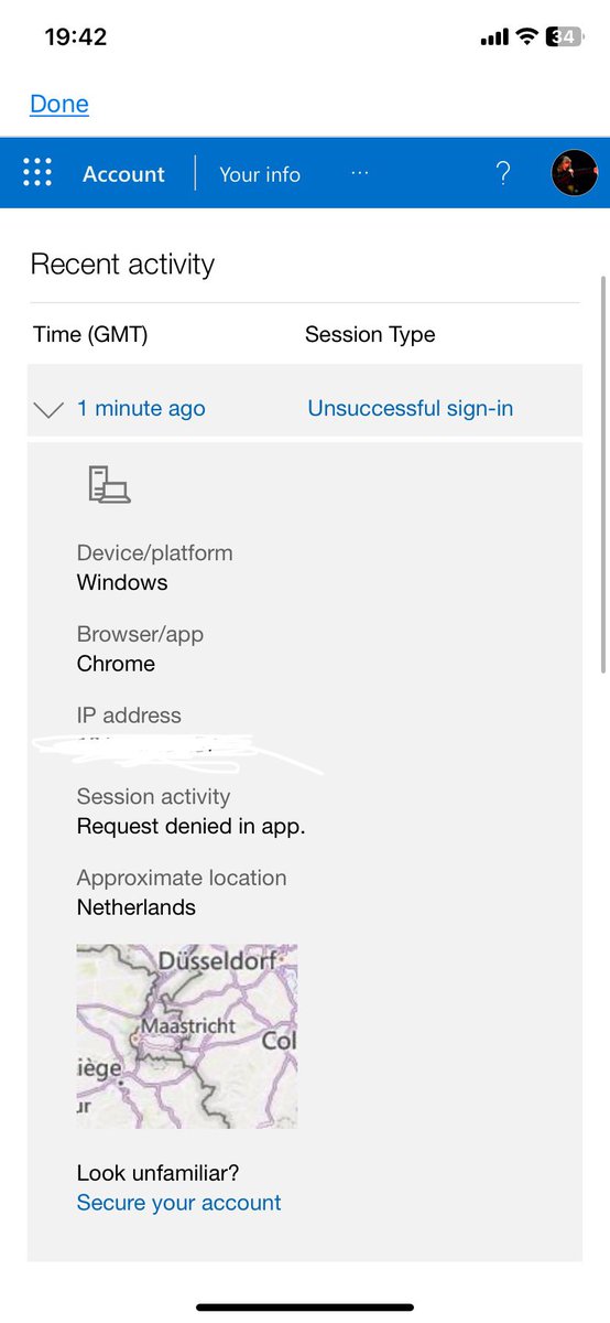 T13Swift1989's tweet photo. Haven’t done my dutch lesson today on duolingo yet so the dutch are trying to hack my microsoft account https://t.co/cqp7v3DYHl