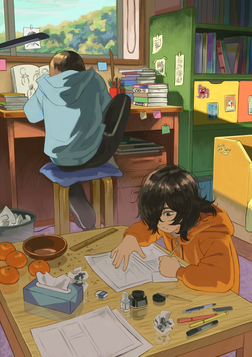 hoyutaki's tweet photo. #PortfolioDay

I draw stuff that I like, so that I don't drown in depression https://t.co/FgBz3dInk3