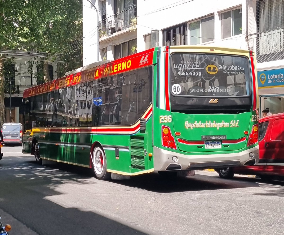 Los CocaBondis (linea 95 edition) (@los_cocabondis) on Twitter photo "Cubriendo los que se fueron"
El "Nuevo" interno 236 de la Línea 95 en las calles, un Ugarte con pasado en la 59 bajo el interno 65.
<a href="/Bondis_y_Mas/">Bondis y Más</a> <a href="/AtrasMire/">mire atrás al bajar</a> <a href="/BondisATR/">Bondis A Todo Ritmo</a> <a href="/CiudadDeBondis/">Ciudad de Bondis</a> <a href="/Sofiameleint15/">Sofía Mele</a> "Cubriendo los que se fueron"
El "Nuevo" interno 236 de la Línea 95 en las calles, un Ugarte con pasado en la 59 bajo el interno 65.
<a href="/Bondis_y_Mas/">Bondis y Más</a> <a href="/AtrasMire/">mire atrás al bajar</a> <a href="/BondisATR/">Bondis A Todo Ritmo</a> <a href="/CiudadDeBondis/">Ciudad de Bondis</a> <a href="/Sofiameleint15/">Sofía Mele</a>