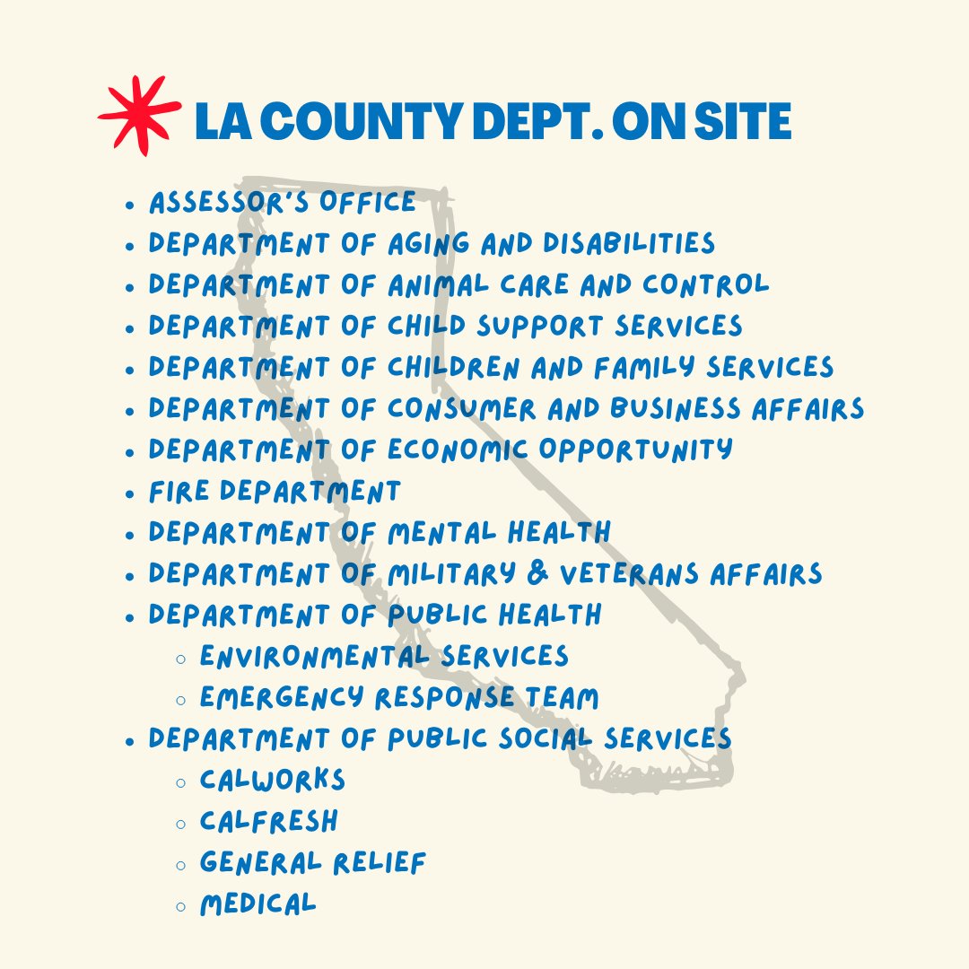 211LACounty's tweet photo. Disaster Recovery Resources are now open for survivors of the LA wildfires. Several state and county departments will be there to support survivors. 

 #PalisadesFire #EatonFire #LA #WildfireRecovery #LAWildfires #LAStrong #DisasterRecovery #Resources https://t.co/ElMjkSzd4f