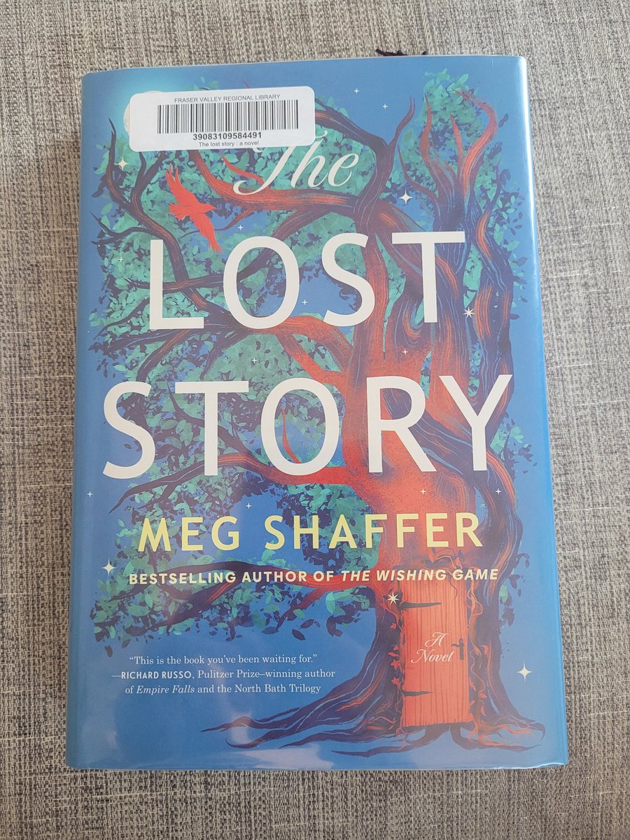 Absolutely in love with The Lost Story by Meg Shaffer. Only a few chapters in and I have high hopes for the story! 📚