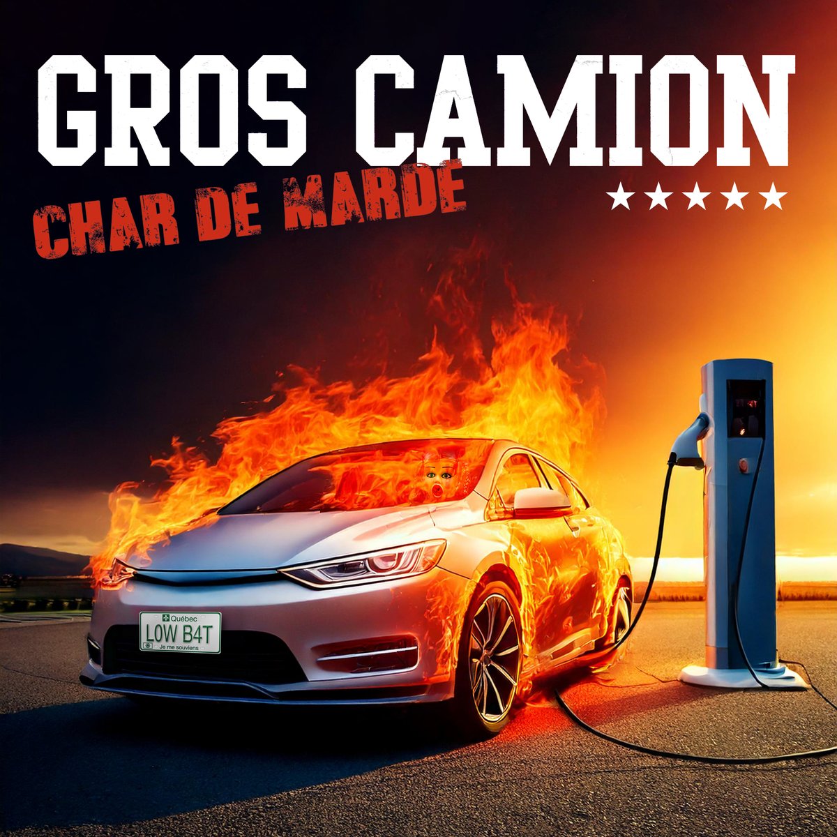 camion_gros's tweet photo. Nouvel album #ChardeMarde enfin disponible sur toutes les plateformes numériques en fin d'semaine! #GrosCamion https://t.co/jVlDItknyo