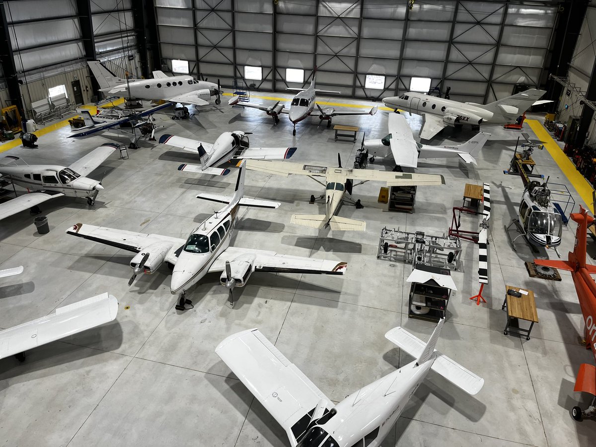 Seniors got a great tour of the <a href="/mohawk/">mohawk</a>.college aviation campus today! <a href="/shsm_tvdsb/">@SHSM_TVDSB</a> <a href="/TVDSB/">Thames Valley DSB</a>