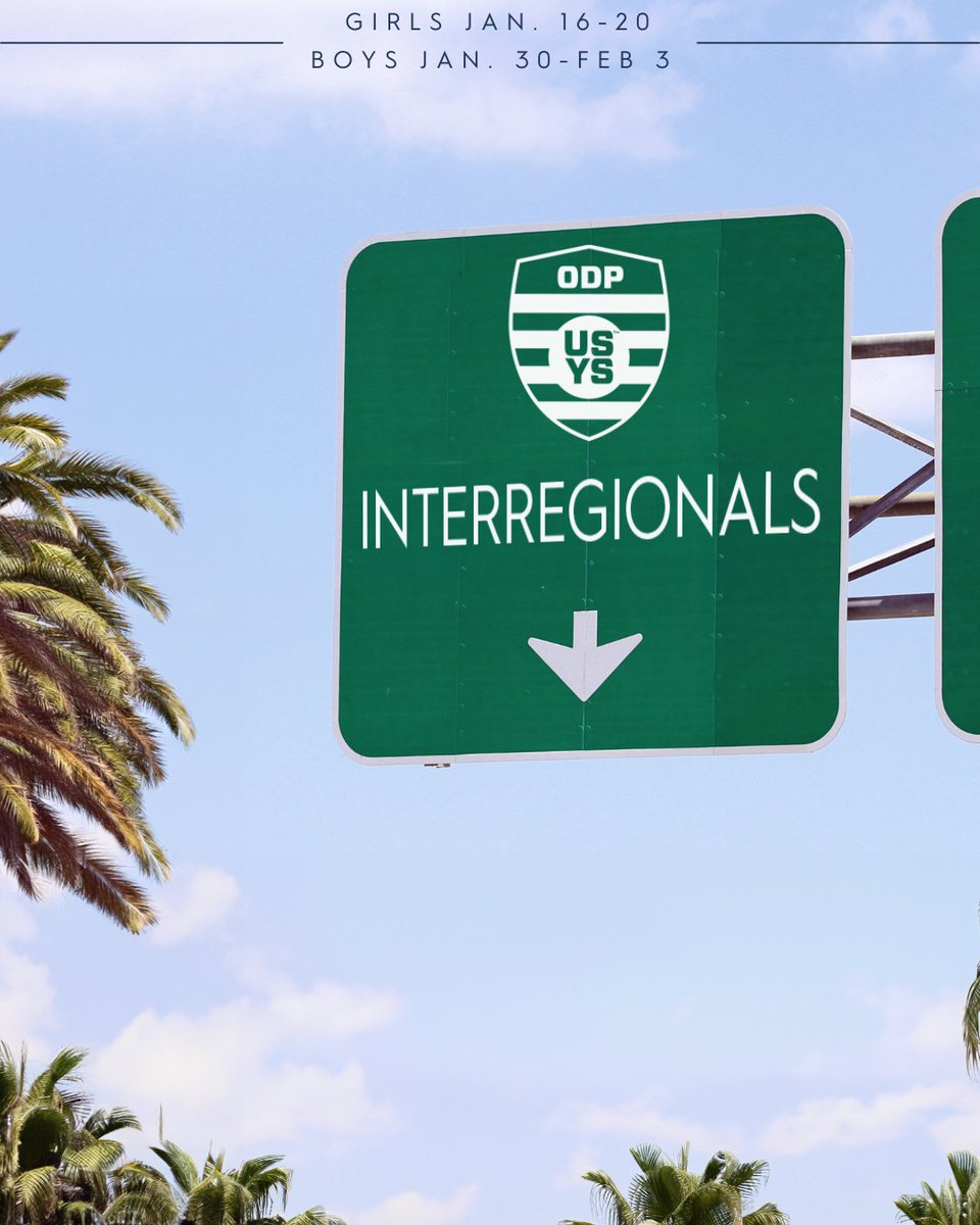 US Youth Soccer (@usyouthsoccer) on Twitter photo Turn off the GPS, because you have arrived at your destination! 🌴⚽️
<a href="/usysodp/">US Youth Soccer ODP</a> | #NextLevelExcellence Turn off the GPS, because you have arrived at your destination! 🌴⚽️
<a href="/usysodp/">US Youth Soccer ODP</a> | #NextLevelExcellence