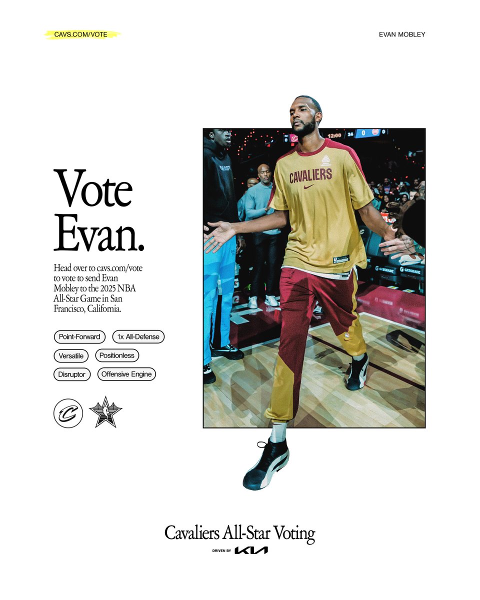 cavs's tweet photo. A 7ft unicorn.  

VOTE EV4: https://t.co/0gYVvMs7MX

@Kia | #BestToTheBay https://t.co/W470hXOOfl