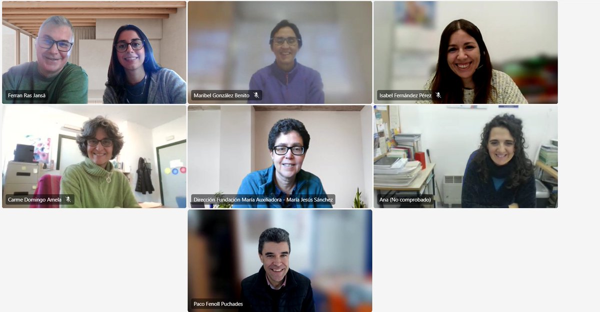 👥 El Equipo Directivo de la #FdMA se ha reunido de manera telemática para revisar y planificar las acciones de los próximos meses.

👉  Estos encuentros son espacios para enriquecer propuestas y áreas de trabajo que abarcan a todas las delegaciones. #Confía