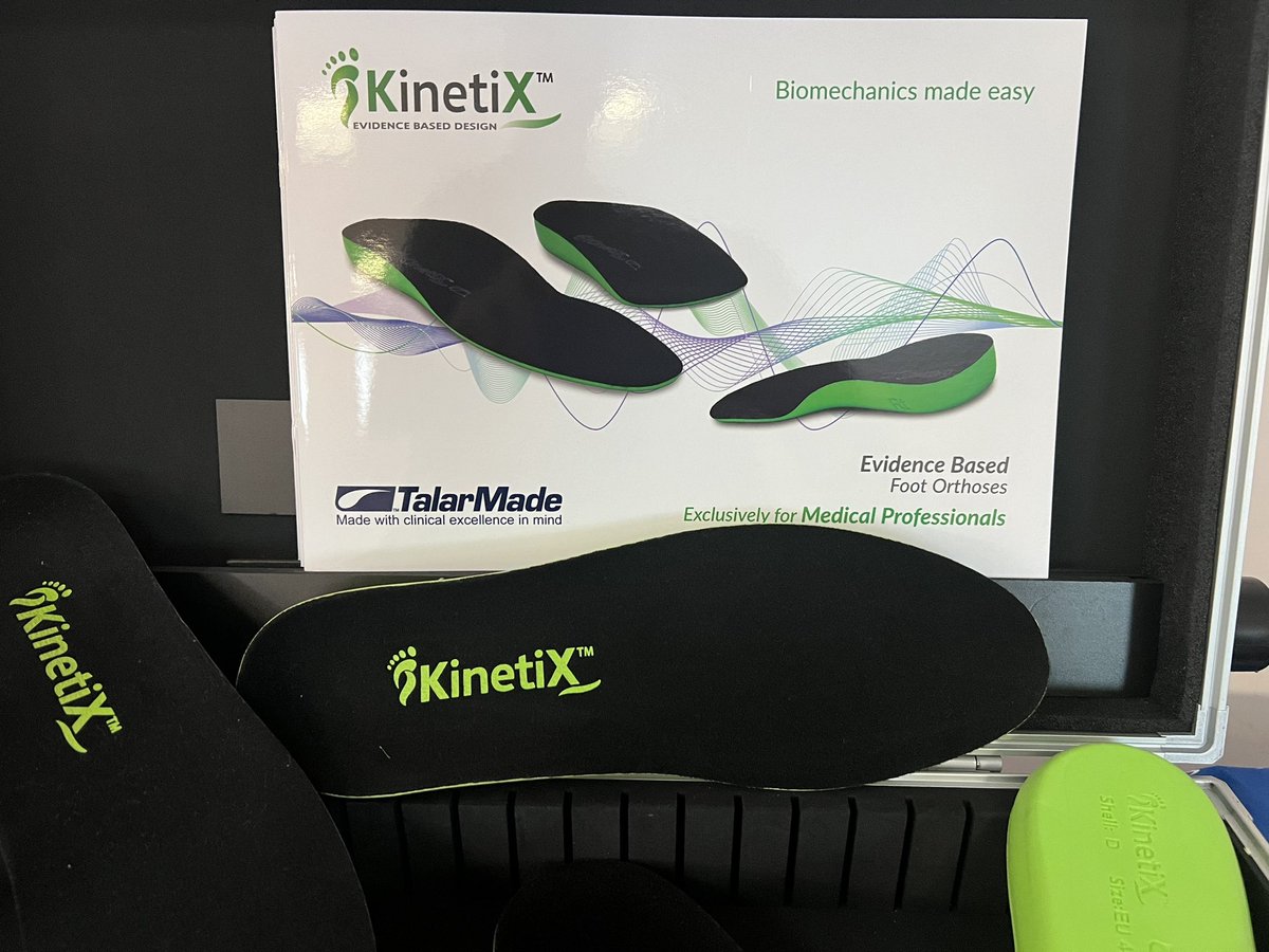 Frannybarrett's tweet photo. A massive thank you to the incredible  team @BTHPodiatry for the warm welcome today! We enjoyed an in-depth day of training on MSK lower limb management and introduced our innovative KinetiX insole system. Excited to collaborate and enhance foot health together! 🦶🏻#freetraining https://t.co/vy1CFopnGR