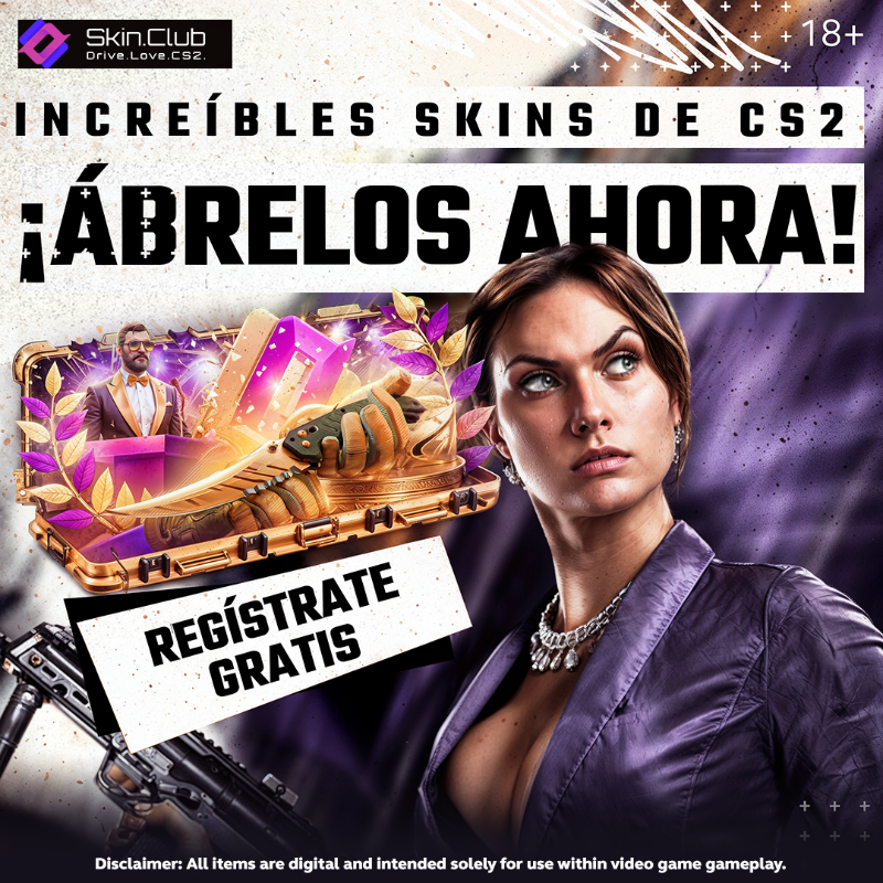 skinclub_cases's tweet photo. 🔥 ¡No te pierdas las nuevas colecciones de skins CS2 de 2025! 💎

¡Prepárate para recompensas épicas!
Desbloquea skins raros y lleva tu experiencia en CS2 al siguiente nivel con el código promocional
No lo dejes pasar: empieza a abrir cajas y reclama hasta 14 cajas gratis al día