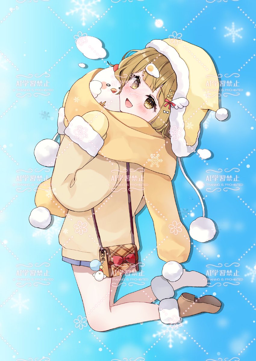 mochi_pupi's tweet photo. #1枚絵公開 

皆さんのおかげでパネルが開きました✨️

「冬、雪、ほかほか」から
ここまで仕上げて下さり
ありがとうございます┏○ﾍﾟｺｯ

後日リアルグッズ化もします！ https://t.co/DpFEHMtPPG