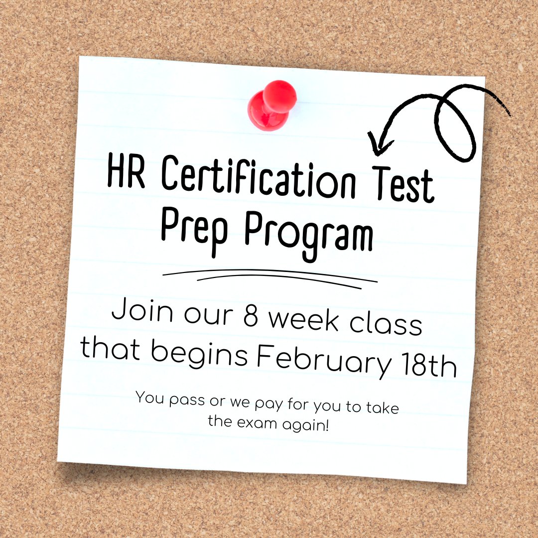 education_hr's tweet photo. We know that test prep can be an intimidating process and test-taking anxiety is real! 

If you complete the required elements of our program and you do not pass, we’ll pay for you to retake the exam!

Sign up here: https://t.co/sHwsNttmMc https://t.co/QpNLQW3oeb