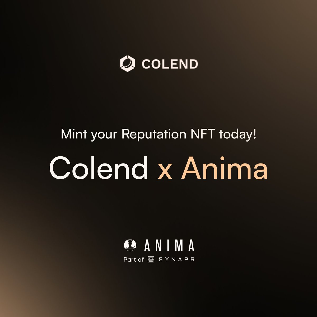 anima_protocol's tweet image. 🪪 Reputation NFTs are now live on Core DAO!

Mint yours today and unlock fairer airdrops, starting with @colend_xyz ’s $CLND.

Real users. Real rewards.

Join now 👉 app.anima.io