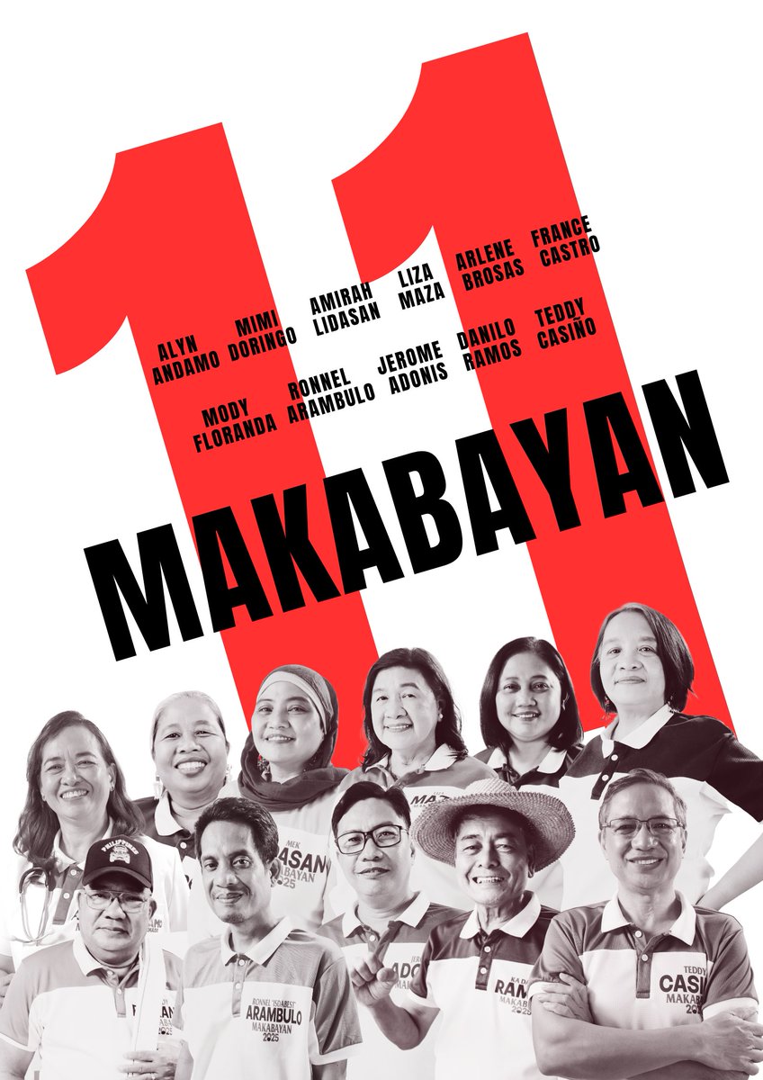 Coming soon,  nationwide and overseas. 

#TaumbayanSaSenado. Para sa dagdag sahod, mababang presyo, libreng serbisyong panlipunan, tunay na kalayaan at demokrasya.